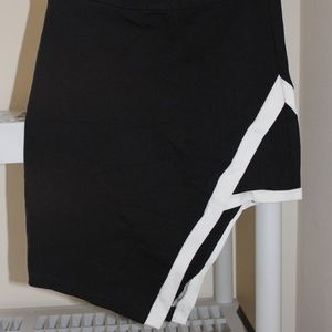 Asymmetrical High Waisted Skirt
